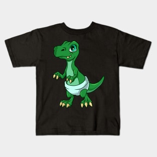 Kawaii Baby TREX Kids T-Shirt